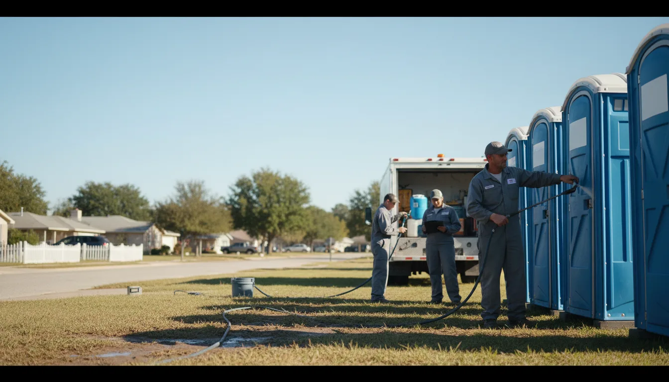 Long-Term Portable Toilet Rental in Kawkawlin, MI near me
